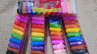 Super Light Clay Mixing 🌈 | Satisfying Slime ASMR | Relaxing Color Blend