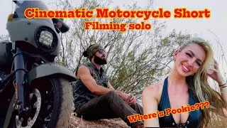 Cinematic Motorcycle Short- Solo filming and creating content