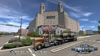 American Truck Simulator Arkansas DLC Gameplay City Hot Springs #games