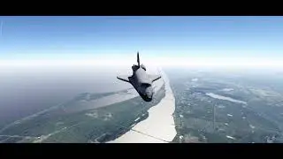 Space Shuttle Landing At Kennedy | F-Sim Shuttle 2 Gameplay | Cinematic Video