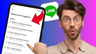 How to See Login Devices on Line App ✅