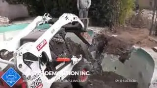 Pool Demolition Los Angeles, CA