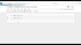 How to initialize a numpy array with a range