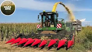 Pastone di mais | John Deere 7750i | 3x John Deere, Deutz-Fahr, Merlo | Ciceri, Antonioli e Brianza