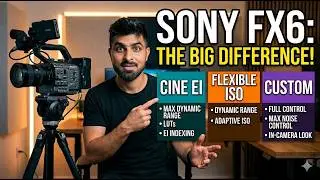 Sony FX6 Exposure Guide: Cine EI vs. Flexible ISO vs. Custom Mode