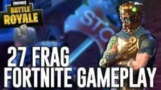 27 kill Solo Vs Squads Gameplay W/ SHB Views! (Xbox) - Fortnite Battle Royale
