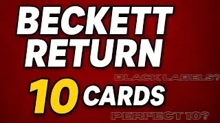 FIRST Beckett Submission&hellip; And The Grades Are CRAZY!