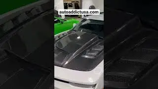Camaro Terminator Hood @AutoAddictUSA #autoaddictusa #chevroletcamaro #camaro #camaromods #sportscar