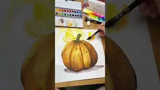 Cucurbit#art #watercolor #painting #fuumuuibrush #art #drawing #plants