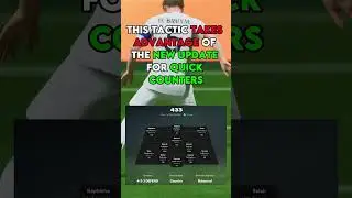 The BEST META tactics for QUICK COUNTERS in FC25! #fc25 #fc25tactics #fc25formation