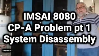 IMSAI 8080 #1 - Front Panel (CP-A) problem pt. 1