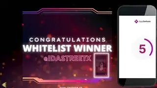 Twitter Whitelist Winner....IDASTREETX