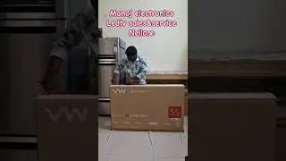 vw 55 inch Qled tv unboxing #trending #viral #youtubeshorts #viralshorts #trendingshorts #unboxing