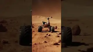 Mars Rover vs The Storm 🔴🌪️ Red Planet Survival #marsstrom #stromonmars #spaceexploration #universe