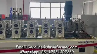 Strut steel roll forming machine channel steel production line max speed can up 30m/min 