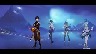 Genshin Impact INDO - Boss Random Domain Artifact and Item + Story Character Durin wow Beautiful