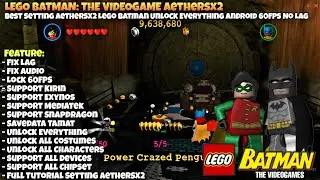 Tutorial Setting Game LEGO Batman AetherSX2 di Android No Lag | Setting LEGO Batman AetherSX2 60FPS