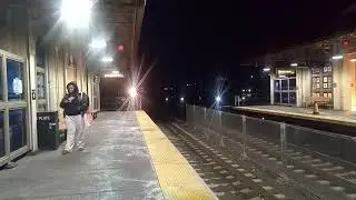 NJ Transit Atlantic City Line Train 4639 at Pennsauken (Awesome EMD Sound!!)