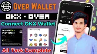 Overwallet Connect OKX Wallet 🤑 | Overwallet New Update 💸 | Over Wallet &times; Okx Cryptopedia Season 16