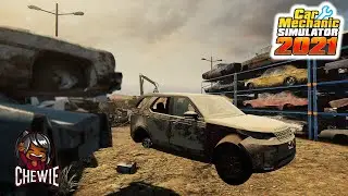 2017 Land Rover Discovery Junkyard Restoration | Car Mechanic Simulator 2021