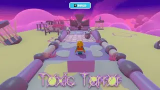 Toxic Terror | New Map | Fall Guys | 9386-9376-8900#youtubeshorts #youtube #comedy #comedyvideo