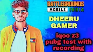 Iqoo z3  pubg recording high quality no lag issue #ertfgaming #bgmi #bgmilive #bgmitipsandtricks