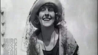 Newsreel footage of Pearl White, c. 1918-1921