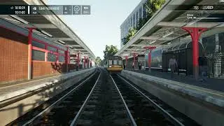 Train Sim World train round Cardiff