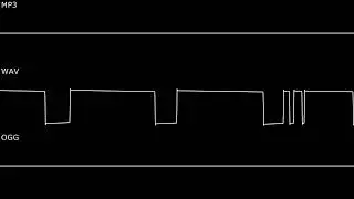 Comparison between MP3, WAV and OGG Vorbis (more details at description)