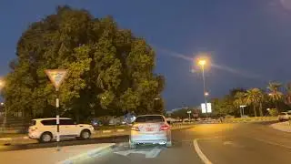 Al Ain City Tour  Part 02 - Evening Driving in Al Ain City area - | 4K |