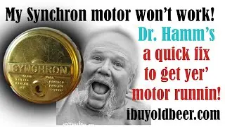 Synchron/Electric motor FIX-try THIS before buying a new motor for your Hamm's motion sign
