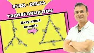 STAR-DELTA/DELTA-STAR TRANSFORMATION  FORMULA @VandanClasses24