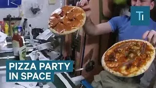 Astronauts Had A Pizza Party In Space