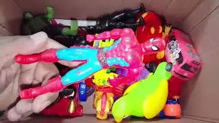 Marvel Spider-Man series unbox,popular Spider-Man action dolls,Spider-Man popular electric toy gun
