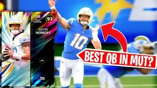 LTD JUSTIN HERBERT IS HERE! Is he worth it?! Madden 22 Ultimate Team 