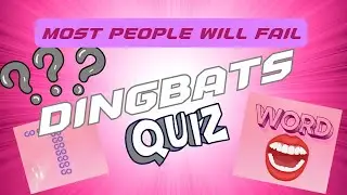 🧠 Can YOU Crack These Tricky Dingbats? 🤯 #WordPuzzle #BrainTeaser #QuizChallenge