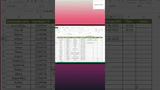 7 Excel Shorts || Date & Time Dene Ka Easy Method || #shorts #advanceexcel #excelshorts #shortvideo