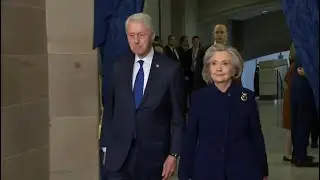 Obama, Clintons, tech heads and others arrive at Capitol for Trump inauguration | AFP