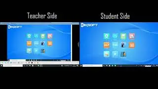 Monitor of EXSOFT Simultaneous Interpretation Meeting