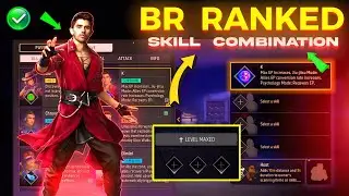 BR Rank best Character Combination 2025 | Best Character Combination in Free Fire -Skill combination