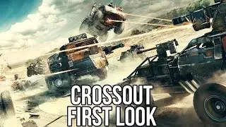 Crossout (Free Online Vehicular Combat Game): Watcha Playin'? Gameplay First Look (Closed Beta)