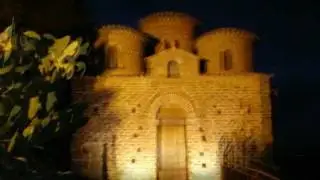 The Cattolica of Stilo at night