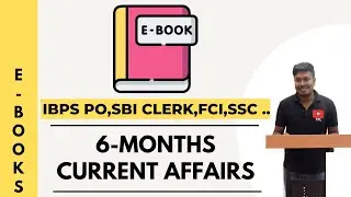 E-books(6-Months Current Affairs) || Mobile Application Launched..!