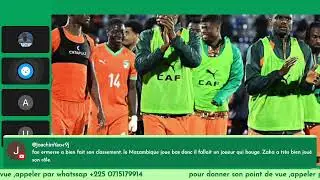 Débrief de CÔTÉ D'IVOIRE 🇨🇮 1-0 🇲🇿 MOZAMBIQUE | Un coaching inquiétant