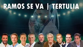 Sergio Ramos se va del Real Madrid - Tertuli&oacute;n con Manolo Lama, Paco Gonz&aacute;lez, Ca&ntilde;izares, Siro...