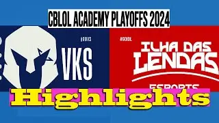 VIVO KEYD VS ILHA DAS LENDAS JOGO 01/MD5 | Academy Playoffs | Highlights