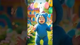 Baby Bear Dance 🐻💙 | Happy Kids Song