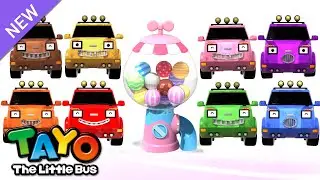 Colorful Bad Car | Tayo Color Song | Song for Kids | Tayo the Little Bus