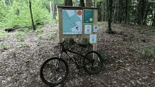 Ozark Trail Vibe Walmart Bike Mountain Biking, SUCCESS! Biking on the Pennacook Area Trails, ME