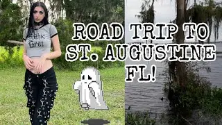 Trip to St. Augustine FL! Part 1, Lakehouse Airbnb tour!